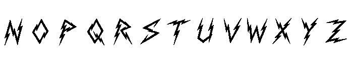 Scops Regular Font LOWERCASE