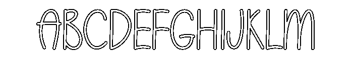 Scotch Cockroach Font UPPERCASE