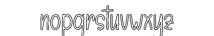 Scotch Cockroach Font LOWERCASE