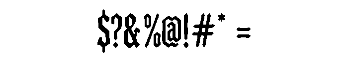 Scotgrave Font OTHER CHARS