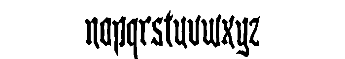 Scotgrave Font LOWERCASE