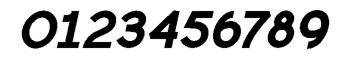 Scramble Bold Italic Font OTHER CHARS
