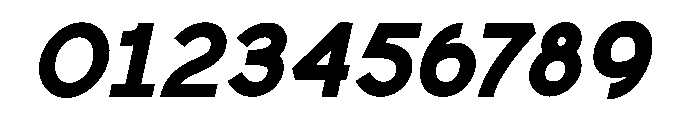 Scramble ExtraBold Italic Font OTHER CHARS