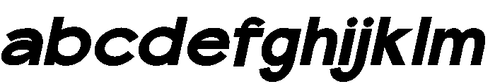 Scramble ExtraBold Italic FONT