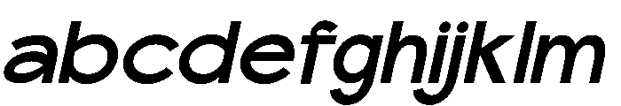 Scramble Medium Italic FONT