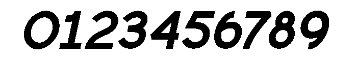 Scramble SemiBold Italic Font OTHER CHARS