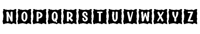 Scrap Frame Regular Font UPPERCASE