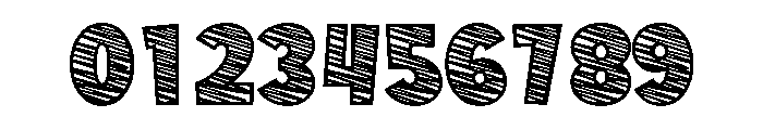 Scratch Crayon Font OTHER CHARS