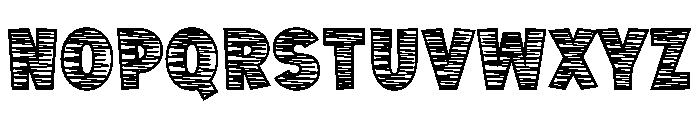 Scratch Crayon Font UPPERCASE