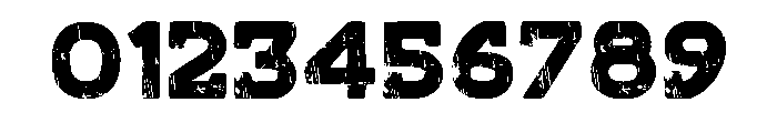 Scratch Regular Font OTHER CHARS