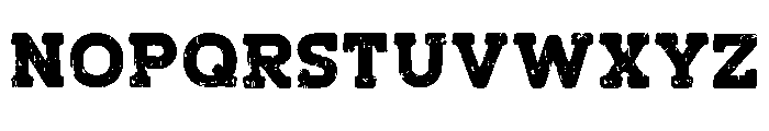 Scratch Regular Font UPPERCASE
