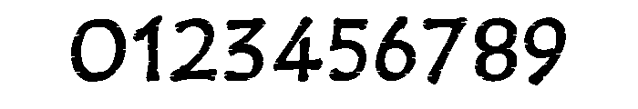 Scratch Spooky Regular Font OTHER CHARS