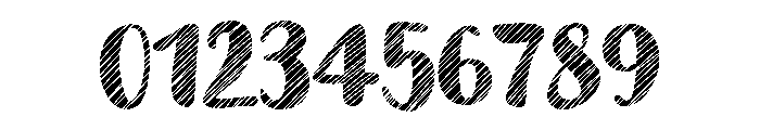 Scratch crayon school Font OTHER CHARS