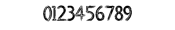 Scratched Etch By Squee Regular Font OTHER CHARS