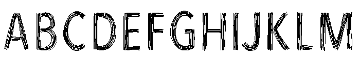 Scratchpad Medium Font UPPERCASE