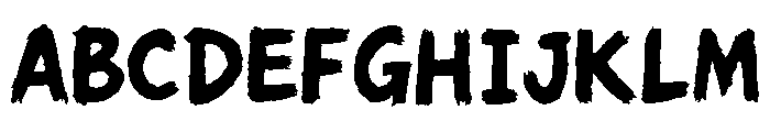 Screaming Brush FONT