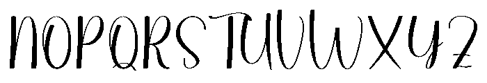Scribble Bitty Font UPPERCASE