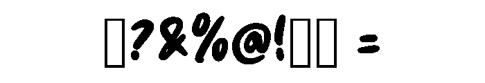 Scribble Christmas Regular Font OTHER CHARS