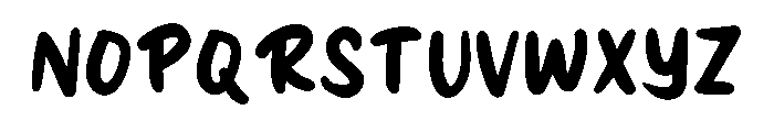Scribble Christmas Regular Font LOWERCASE