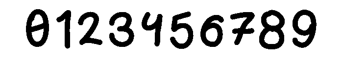 Scribble Dad Medium Font OTHER CHARS
