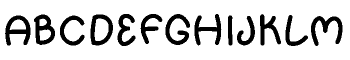 Scribble Dad Medium Font UPPERCASE