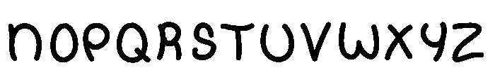 Scribble Dad Medium Font UPPERCASE