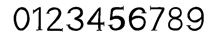 Scribble Touch Font OTHER CHARS