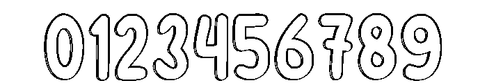 Scribble Vibes Regular Font OTHER CHARS