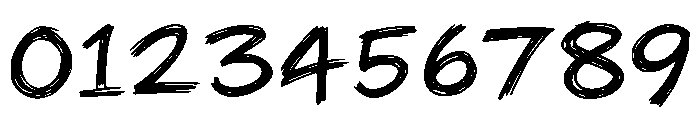 ScribbleChaos Font OTHER CHARS