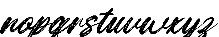 Scribelle Italic Font LOWERCASE
