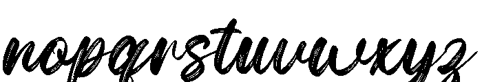 Scribelle Font LOWERCASE