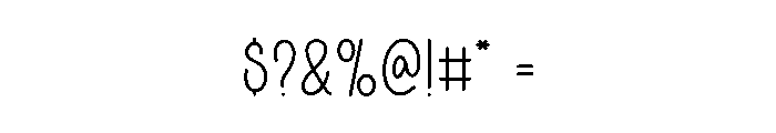 Script Address Font OTHER CHARS