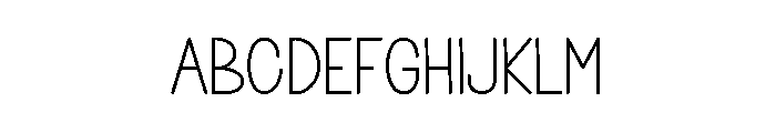 Script Address Font UPPERCASE