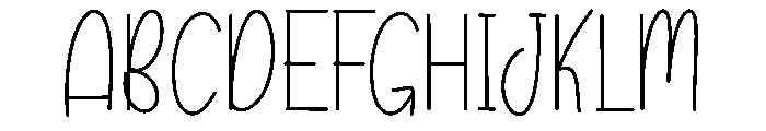 Script Autography Font UPPERCASE