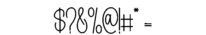 Script Doctor Font OTHER CHARS