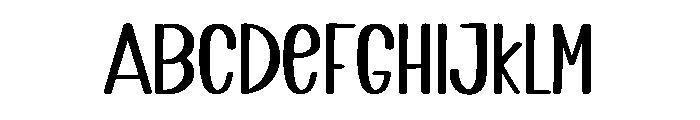 Script Handwriting Font UPPERCASE