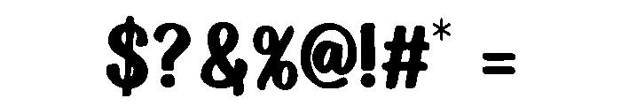 Script Marker Font OTHER CHARS