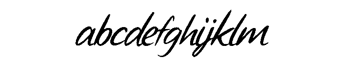 Script Njegrak Regular FONT