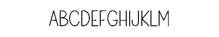 Script Project Font UPPERCASE