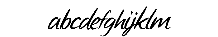 ScriptNjegrak-Regular FONT