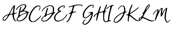 Scriptania Regular Font UPPERCASE