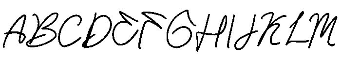 Scriptogram Font UPPERCASE