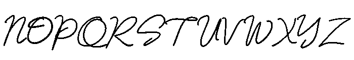 Scriptogram Font UPPERCASE