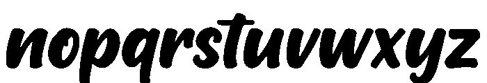 Scriptova Font LOWERCASE