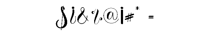 Scripts Describe Font OTHER CHARS