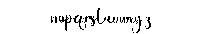 Scripts Describe Font LOWERCASE