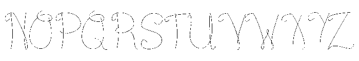Scripty SLF V2 Single-line Font UPPERCASE
