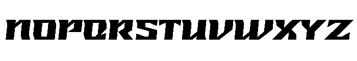 Scrow Font UPPERCASE