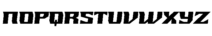 Scrow Font LOWERCASE