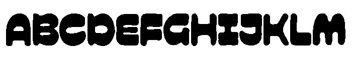 Scrumble Font UPPERCASE